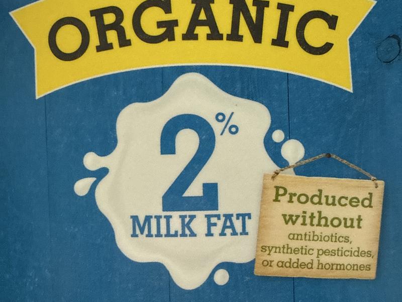 Organic Reduced Fat Milk, 2%