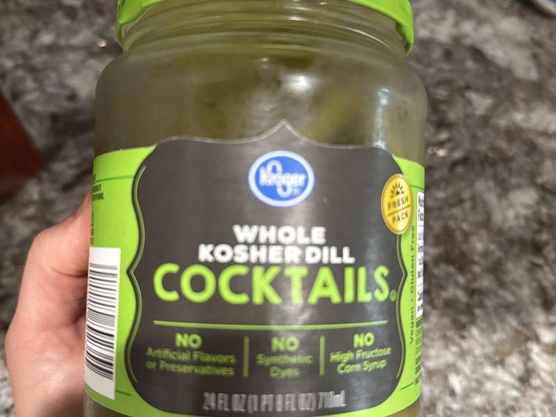 Whole Kosher Dill Cocktails