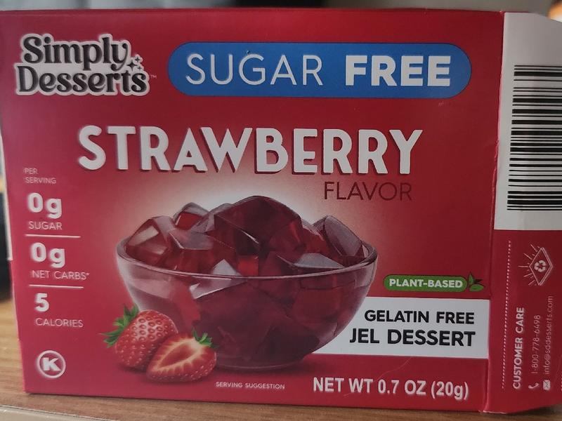 Strawberry Jel Dessert
