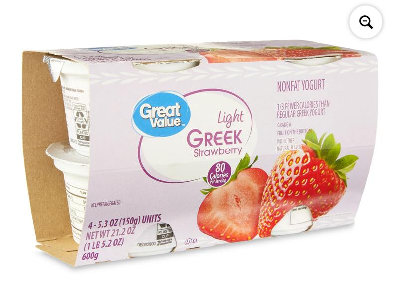 Light Greek Yogurt, Strawberry