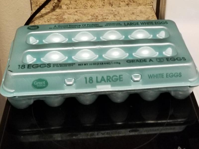 Large White Eggs