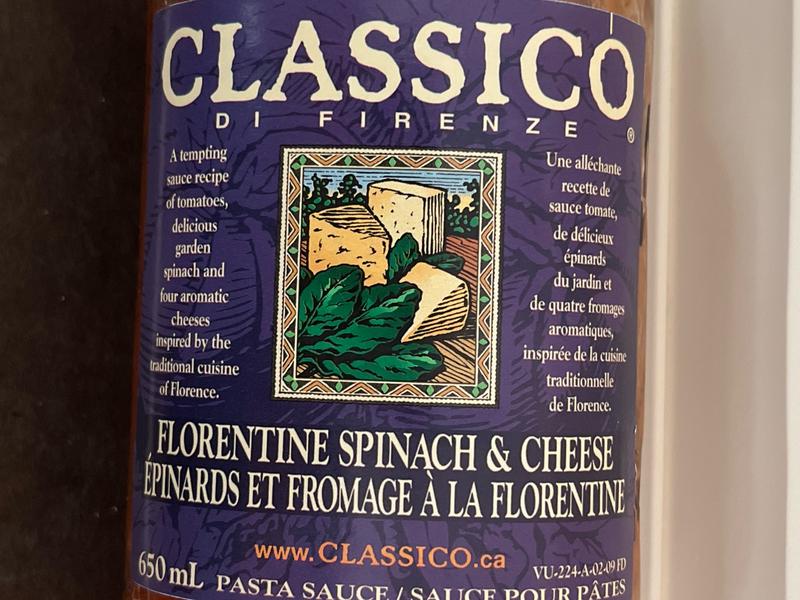 Florentine Spinach & Cheese