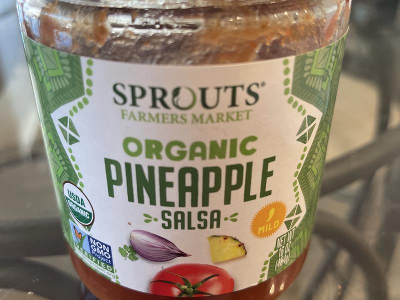 Organic Pineapple Salsa