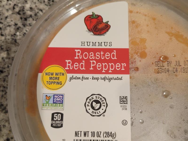 Hummus, Roasted Red Pepper