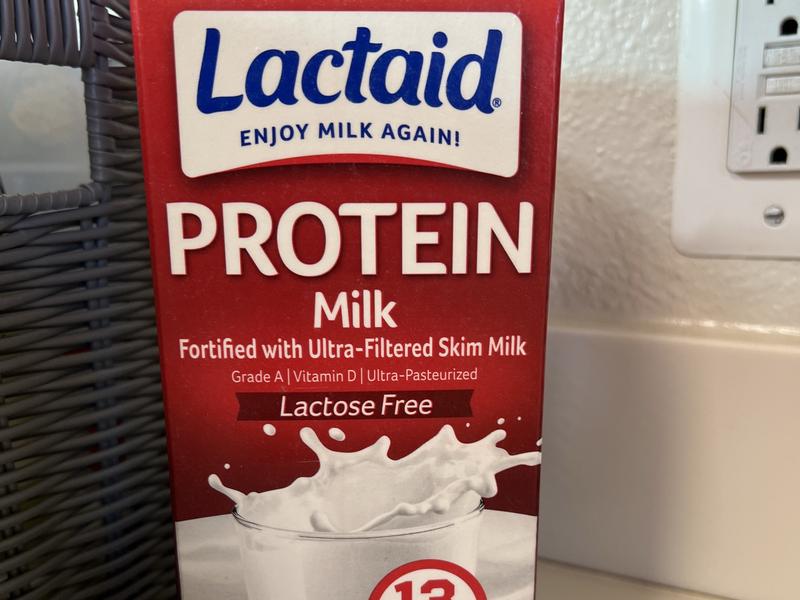 Milk, Lactose Free, Protein