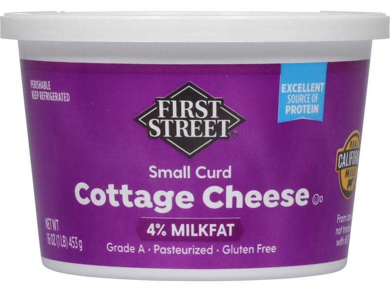 Cottage Cheese, Small Curd, 4% Milkfat