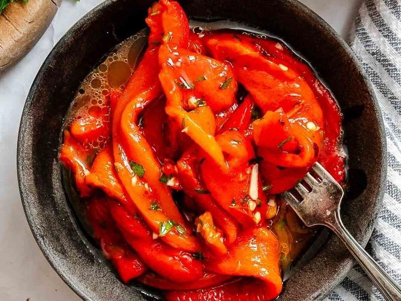 Red peppers
