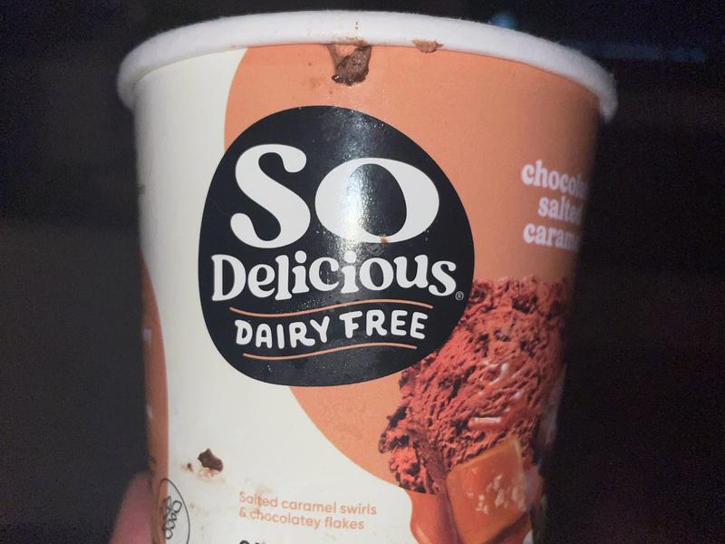 Frozen Dessert, Non-Dairy, Oatmilk, Chocolate Salted Caramel