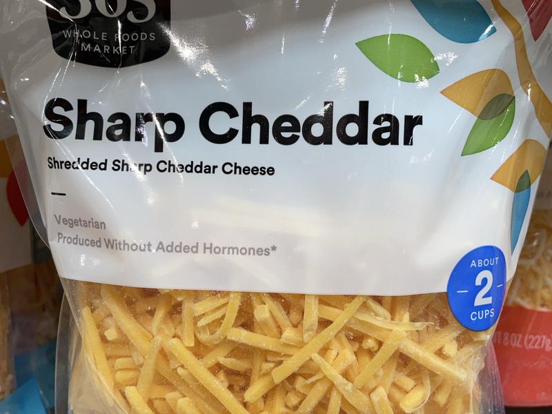 Sharp Cheddar Cheese Shreds