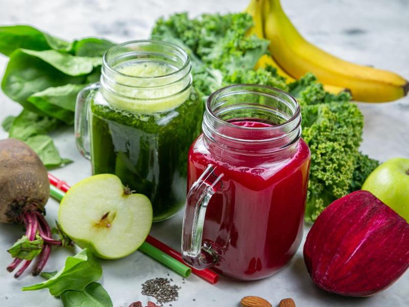 Detox Beetroot and carrot juice