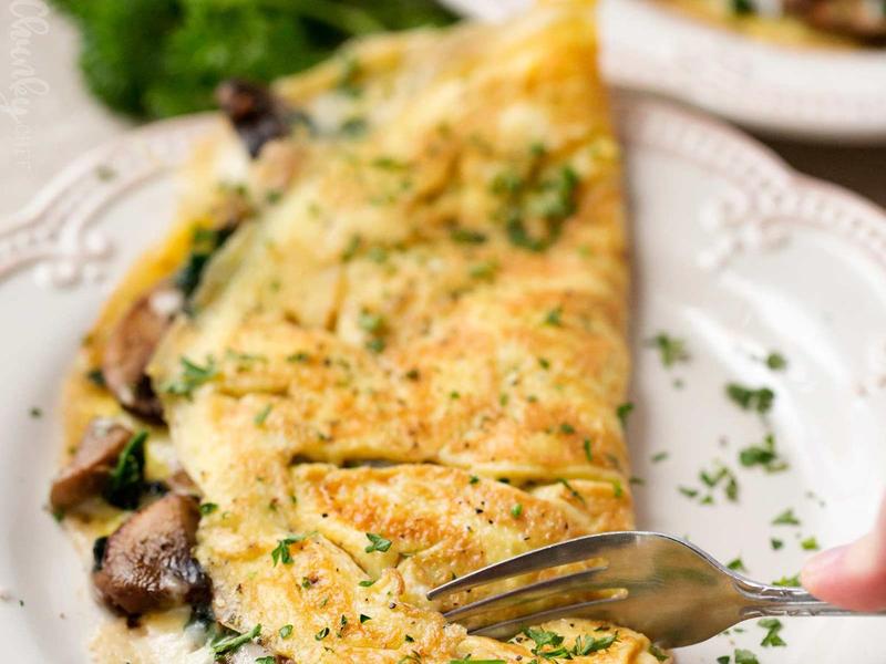 Vegetable Omelette