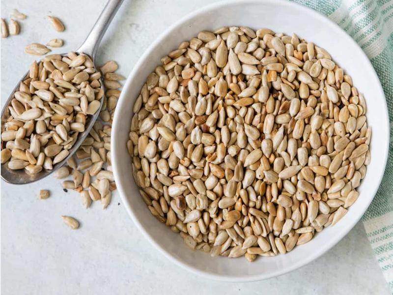 Sunflower seed kernels