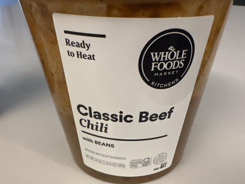 Classic Beef Chili with Beans