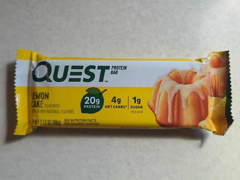 Lemon Cake Flavor Protein Bar