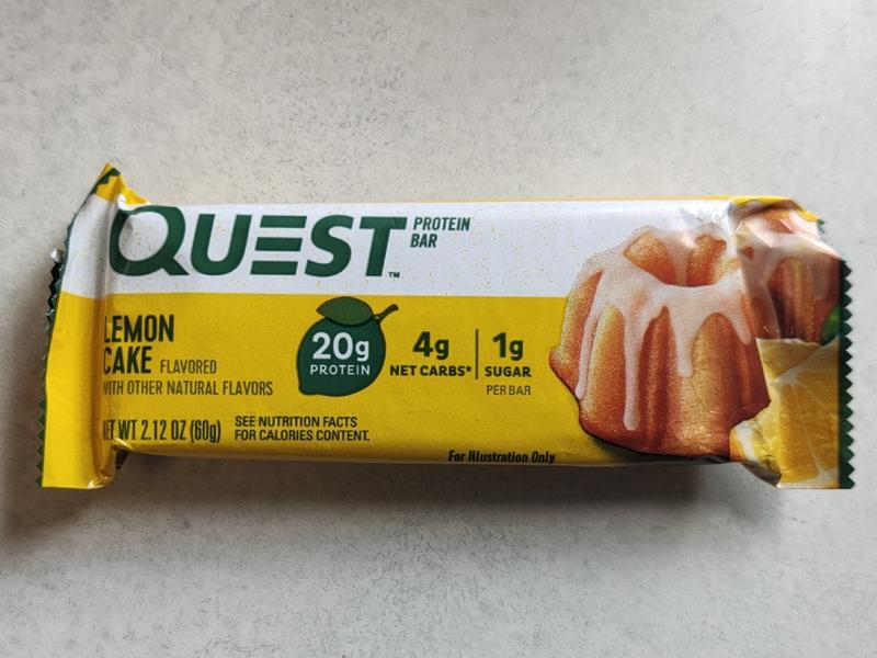 Protein Bar, Lemon Cake