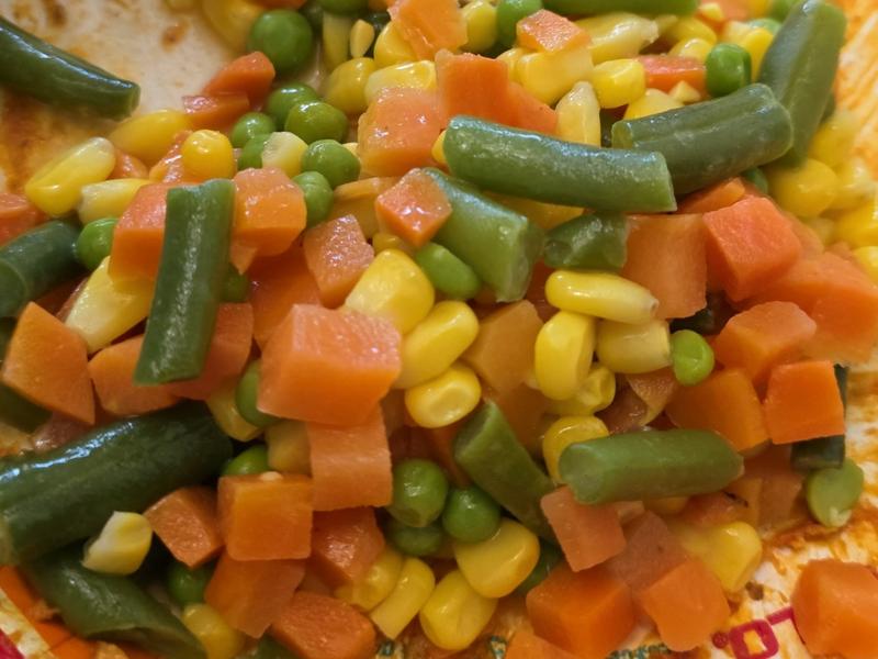 Carrots, Corn, Green, Beans & Peas Mixed Vegetables
