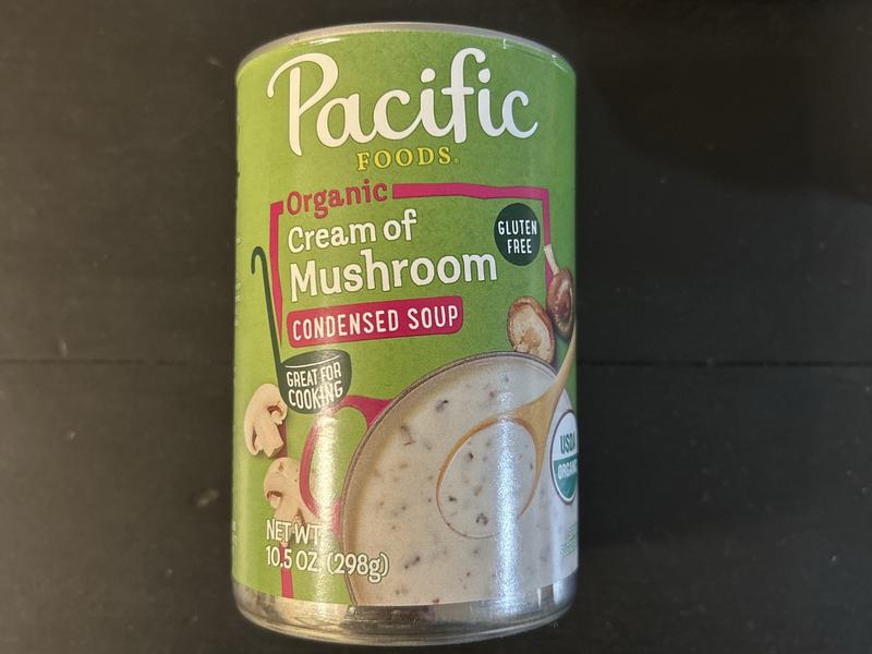 Condensed Soup, Organic, Cream of Mushroom
