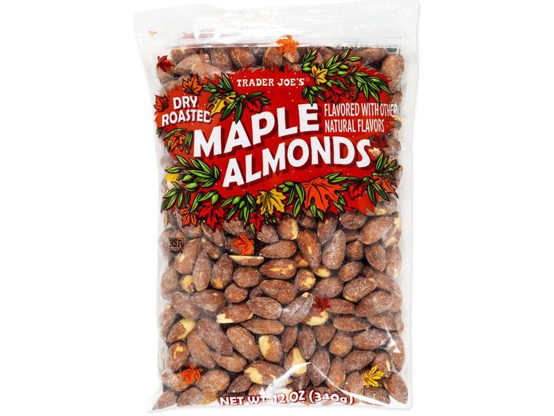 Dry Roasted Maple Almonds