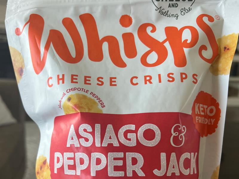 Asiago & Pepper Jack Cheese Crisps