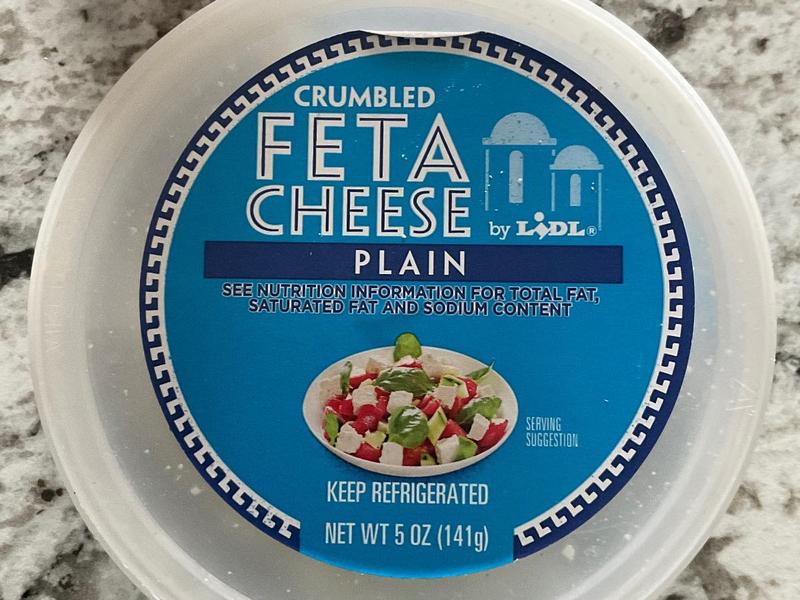 Plain Crumbled Feta Cheese