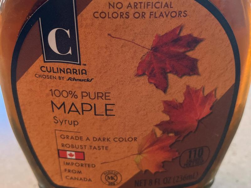100% Pure Maple Syrup