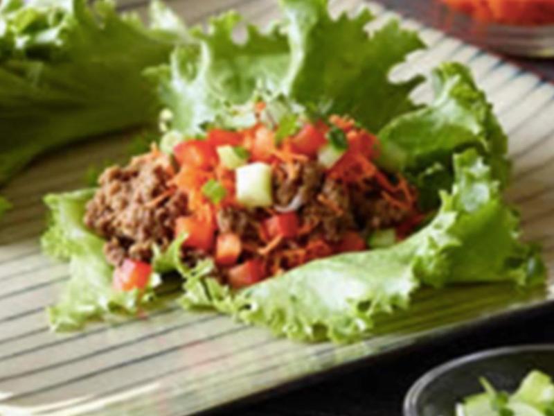 Vegan Asian Lettuce Wraps
