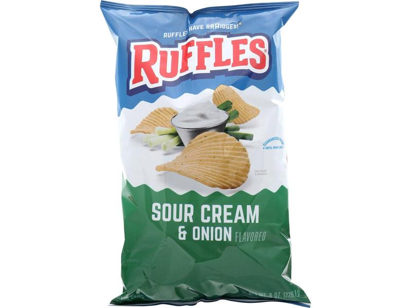 Potato Chips, Sour Cream & Onion Flavored