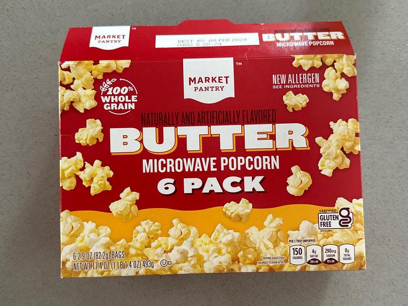 Microwave Popcorn, Butter