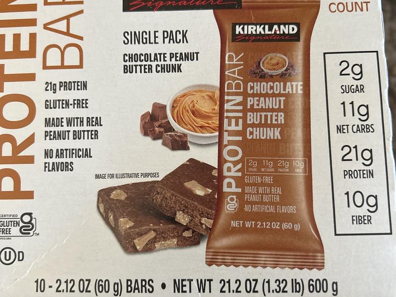 Protein Bar, Chocolate Peanut Butter Chunk