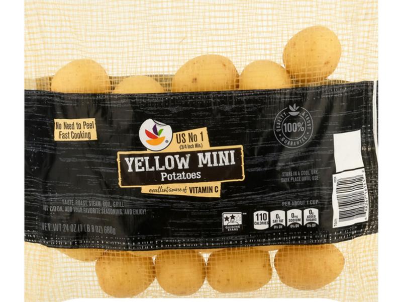 Yellow Mini Potatoes