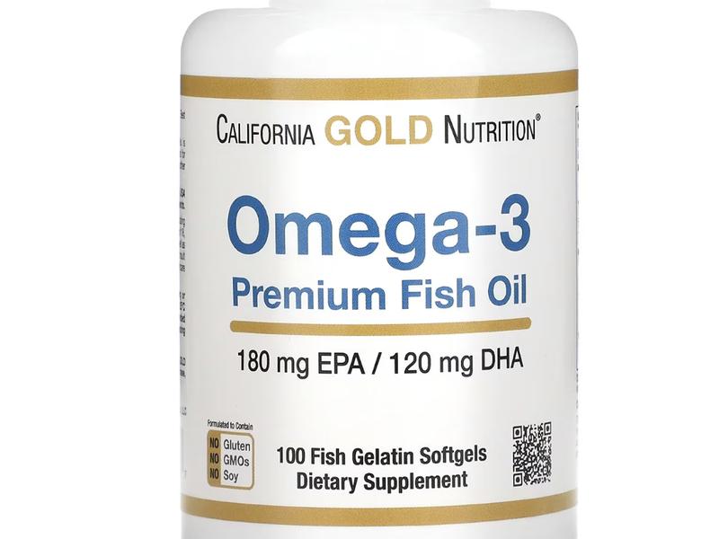 Omega-3 Premium Fish Oil Dietary Supplement