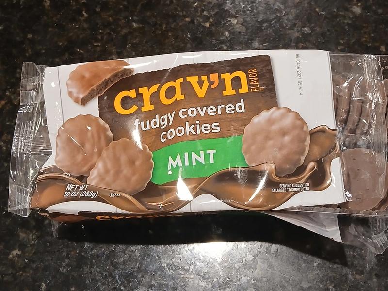 Fudge Covered Cookies, Mint