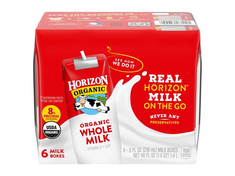 Milk, Organic, Whole