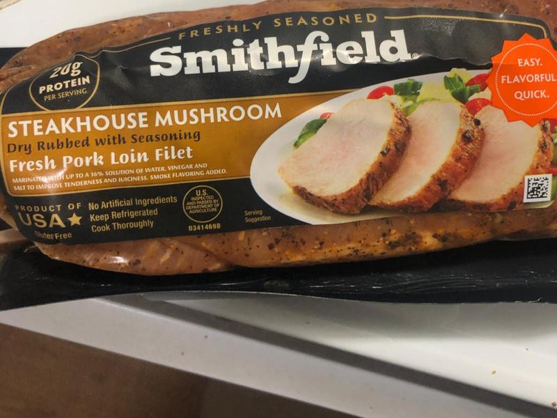 Steakhouse Mushroom Fresh Pork Loin Filet