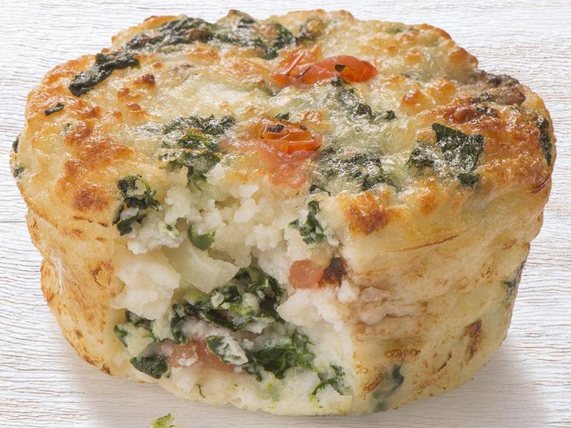 Spinach Egg White Frittatas