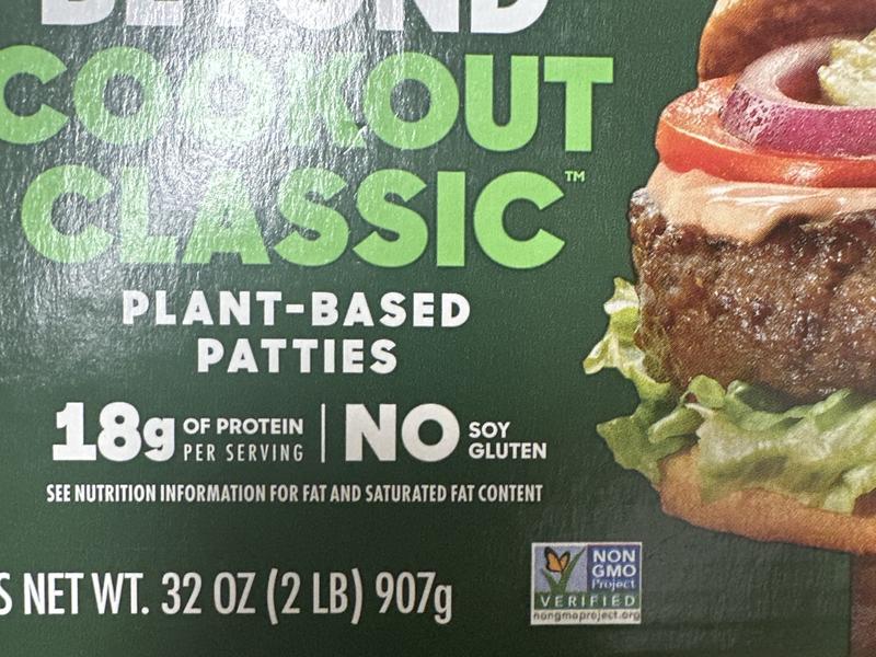 Plant Based Burger Patties