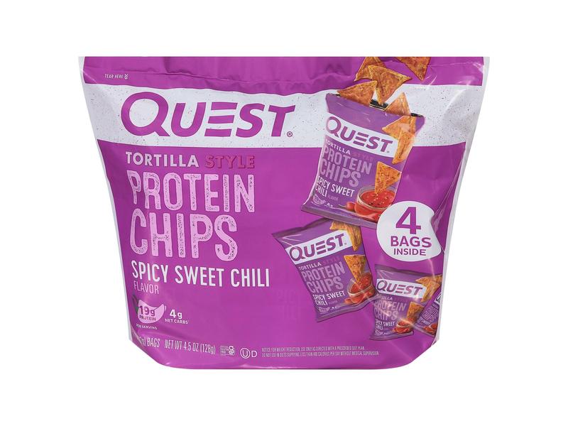 Protein Chips, Spicy Sweet Chili Flavor, Tortilla Style