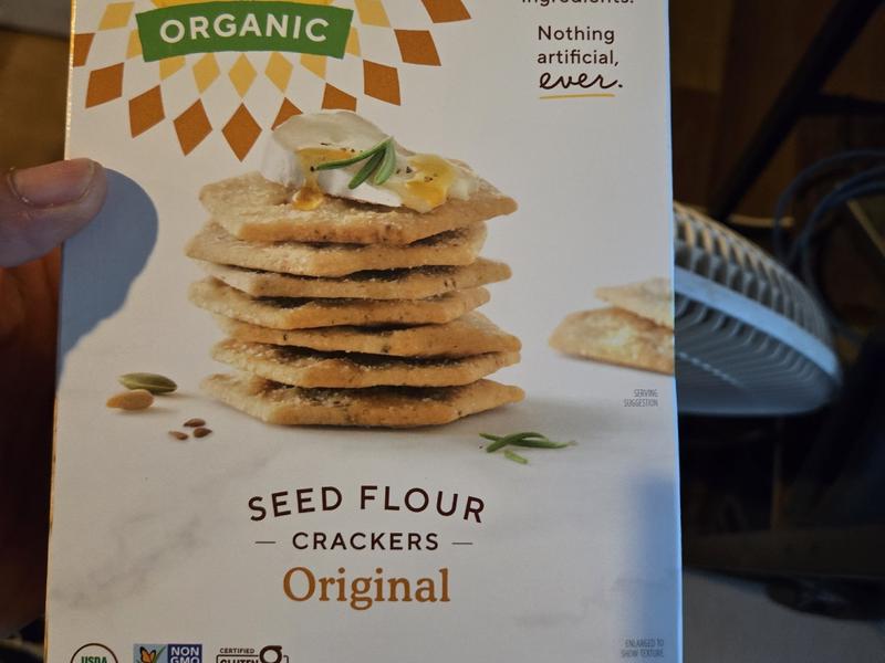 Seed Flour Crackers, Original