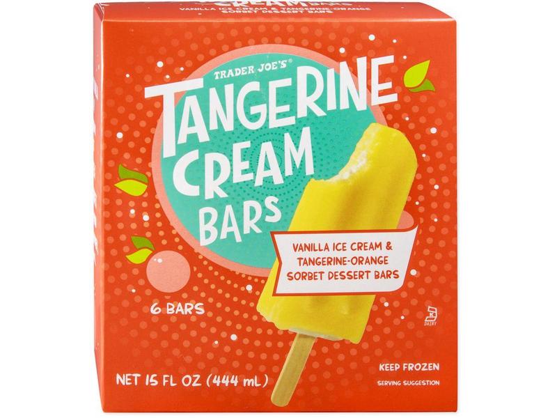 Tangerine Cream Bars