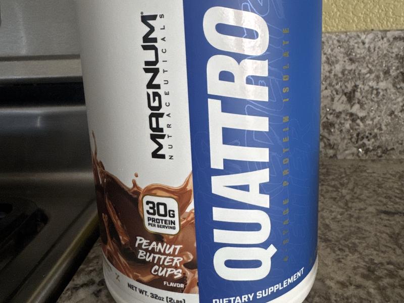 Peanut Butter Cups Quattro 4 Stage Protein Isolate