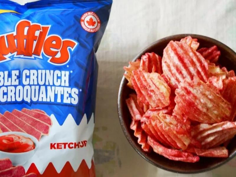 Ketchup Double Crunch Potato Chips