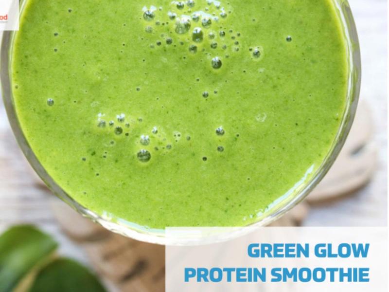 Green Glow Protein Smoothie