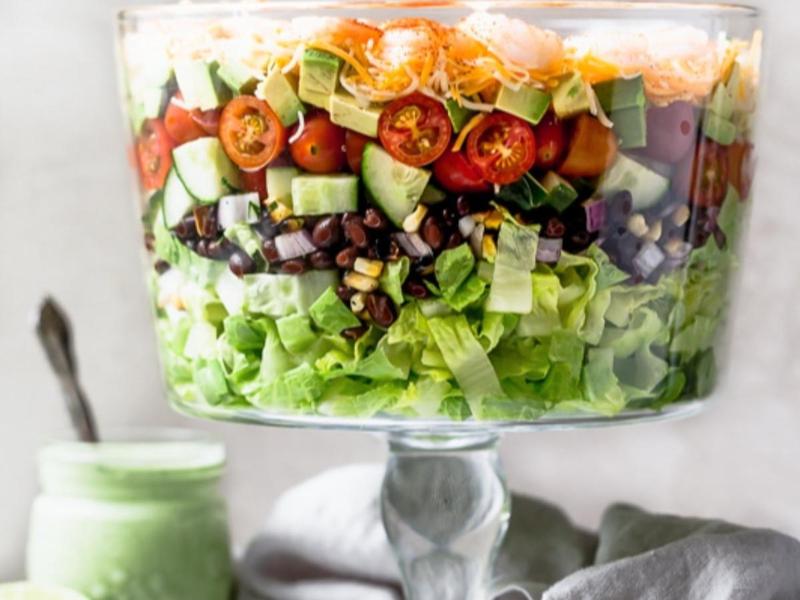Mexican Shrimp Cobb Salad