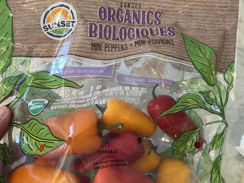 Organics Mini Peppers