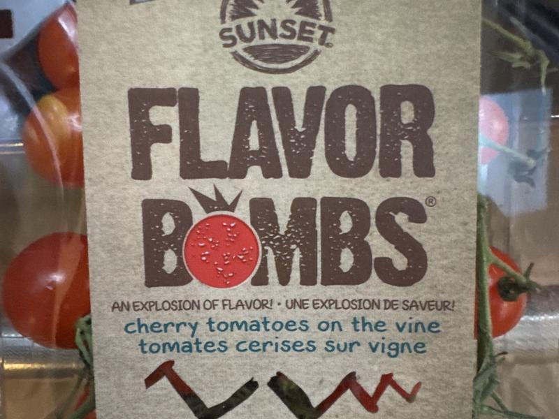 Flavor Bombs Cherry Tomatoes on the Vine