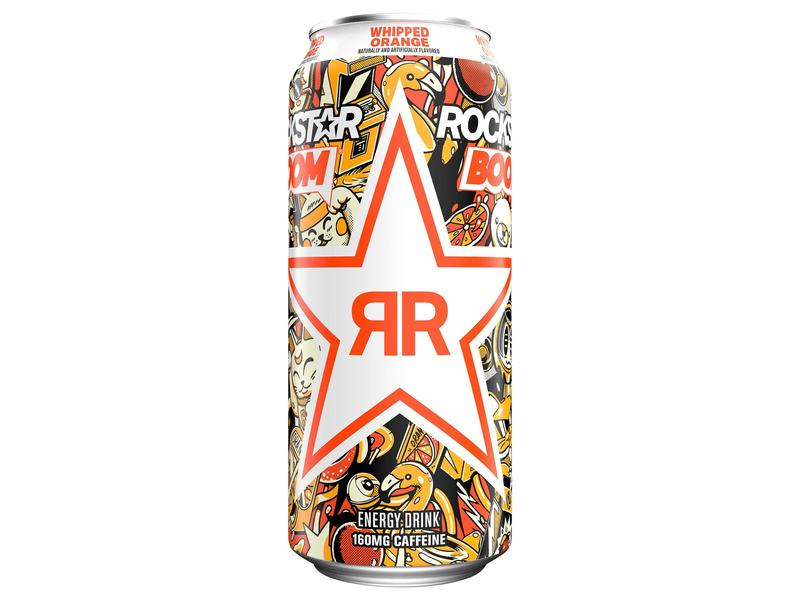 Energy Drink, Whipped Orange