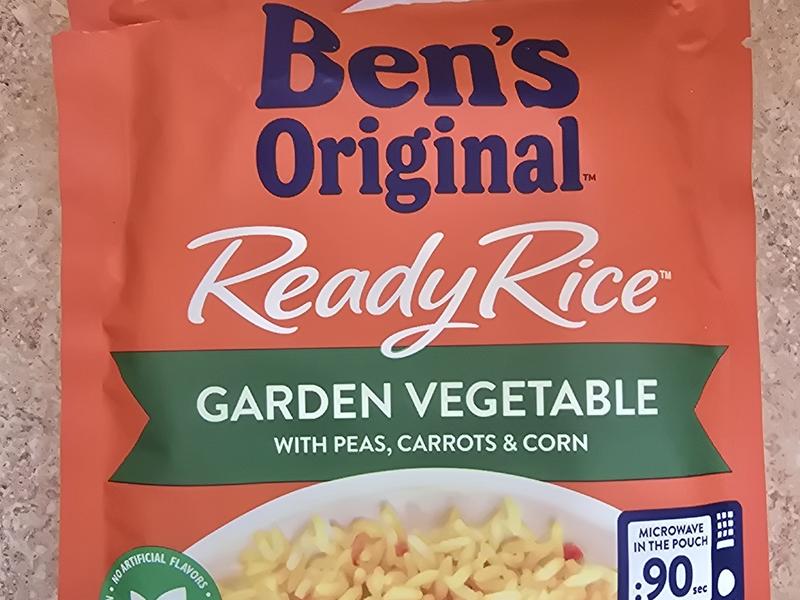 Original Garden Vegetable Ready Rice