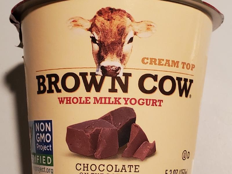 Cream Top Chocolate on the Bottom Whole Milk Yogurt