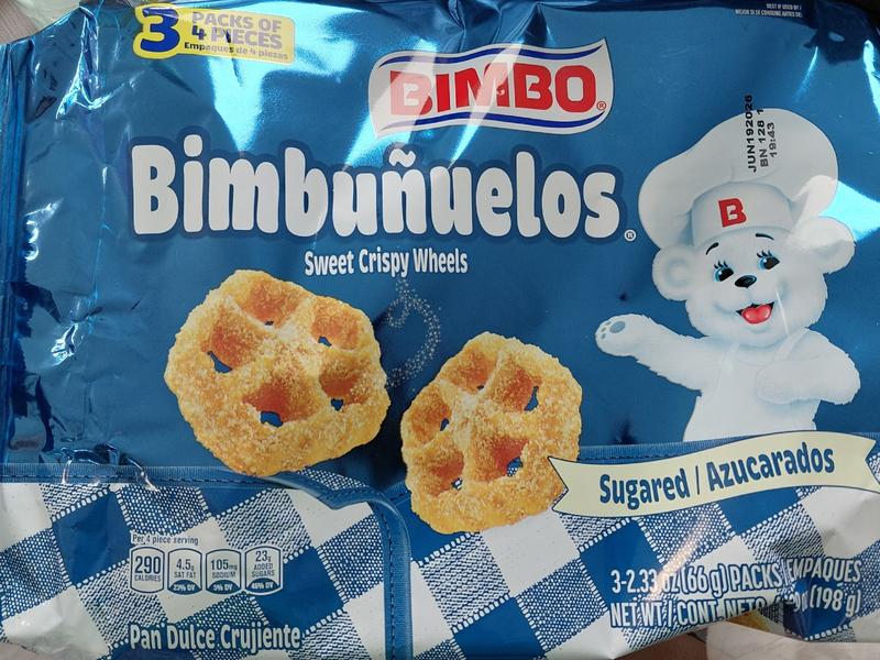 Bimbunuelos, Sweet Crispy Wheels, 3 Packs