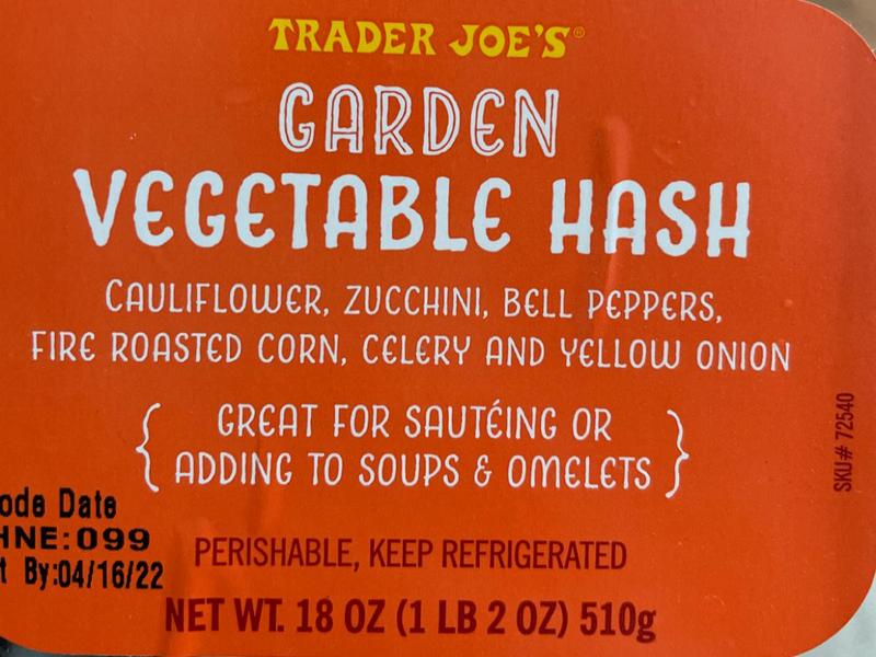 Garden Vegetable Hash